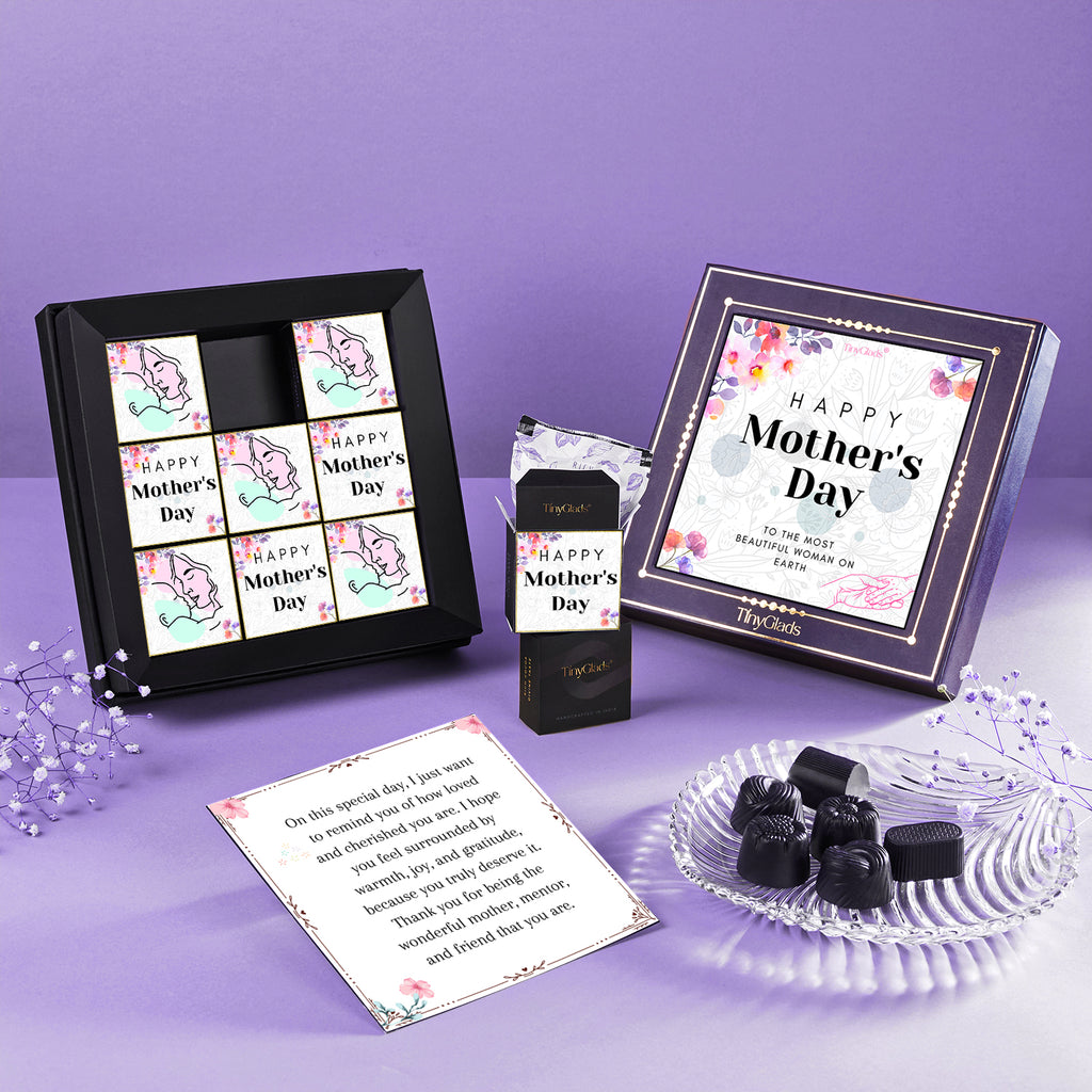 Happy Mother’s Day Chocolate Box | 9 Truffles Gift Set