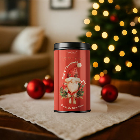 TinyGlads Christmas Gnome Chocolate Jar | Holiday Gift Collection | 250g