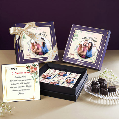 Beautiful Marriage Anniversary Gift Personalized with Photo