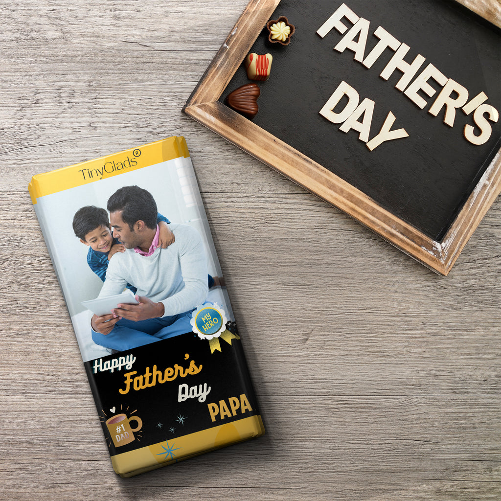 Personalised Father’s Day Chocolate Bar