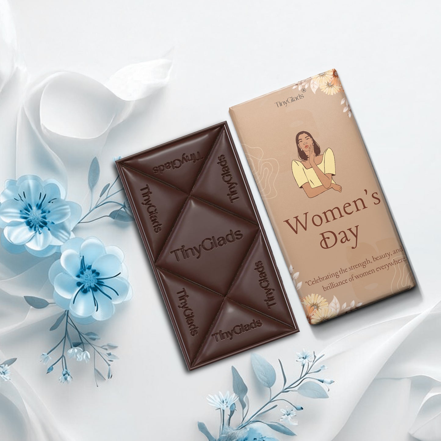 TinyGlads Women's Day Appreciation Chocolate Bar | 80g