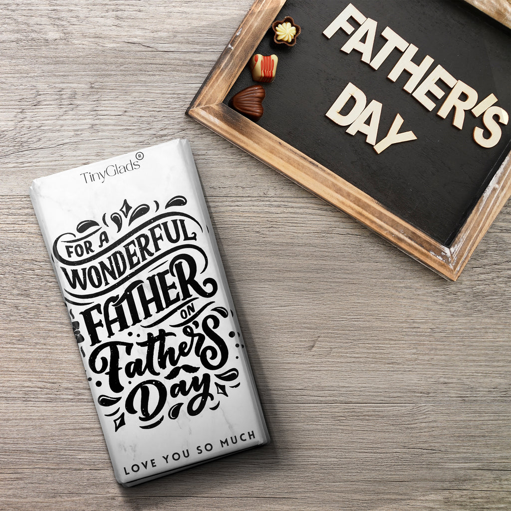 Wonderful Father’s Day Chocolate Bar