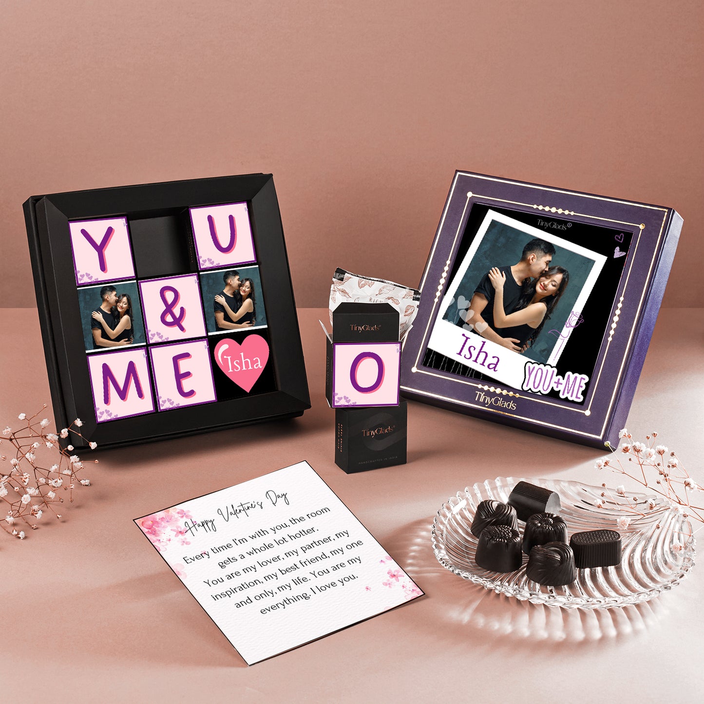 Valentine’s Day Sweet Moments Chocolate Box – 9 Truffles Inside