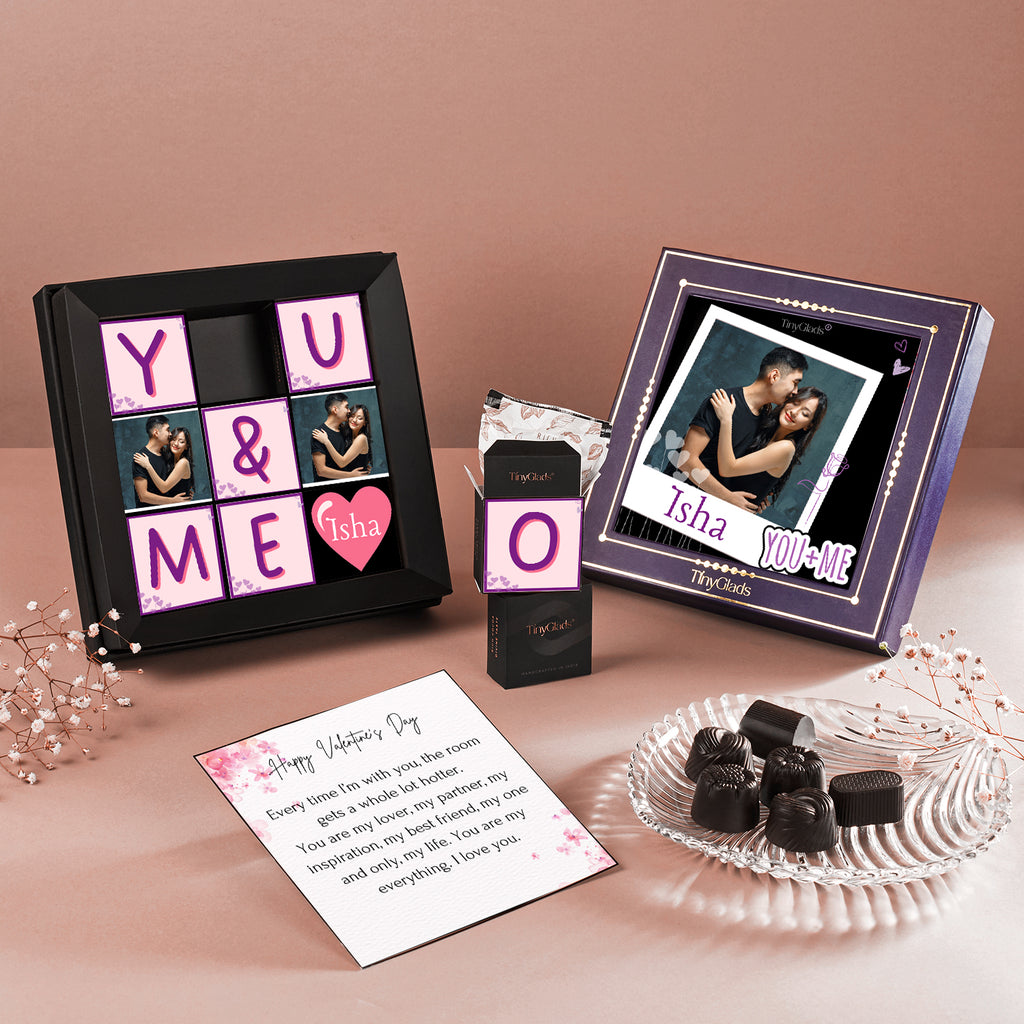 Valentine’s Day Sweet Moments Chocolate Box – 9 Truffles Inside