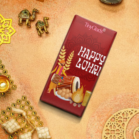 TinyGlads Lohri Moments Chocolate Bar | 80g