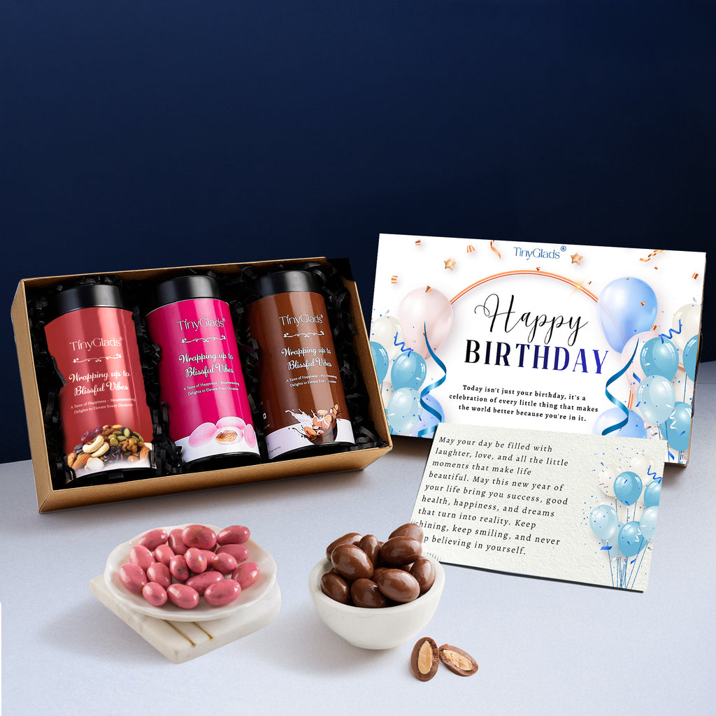 The Perfect Birthday Trio | 3 Flavourful Jar Gift Box