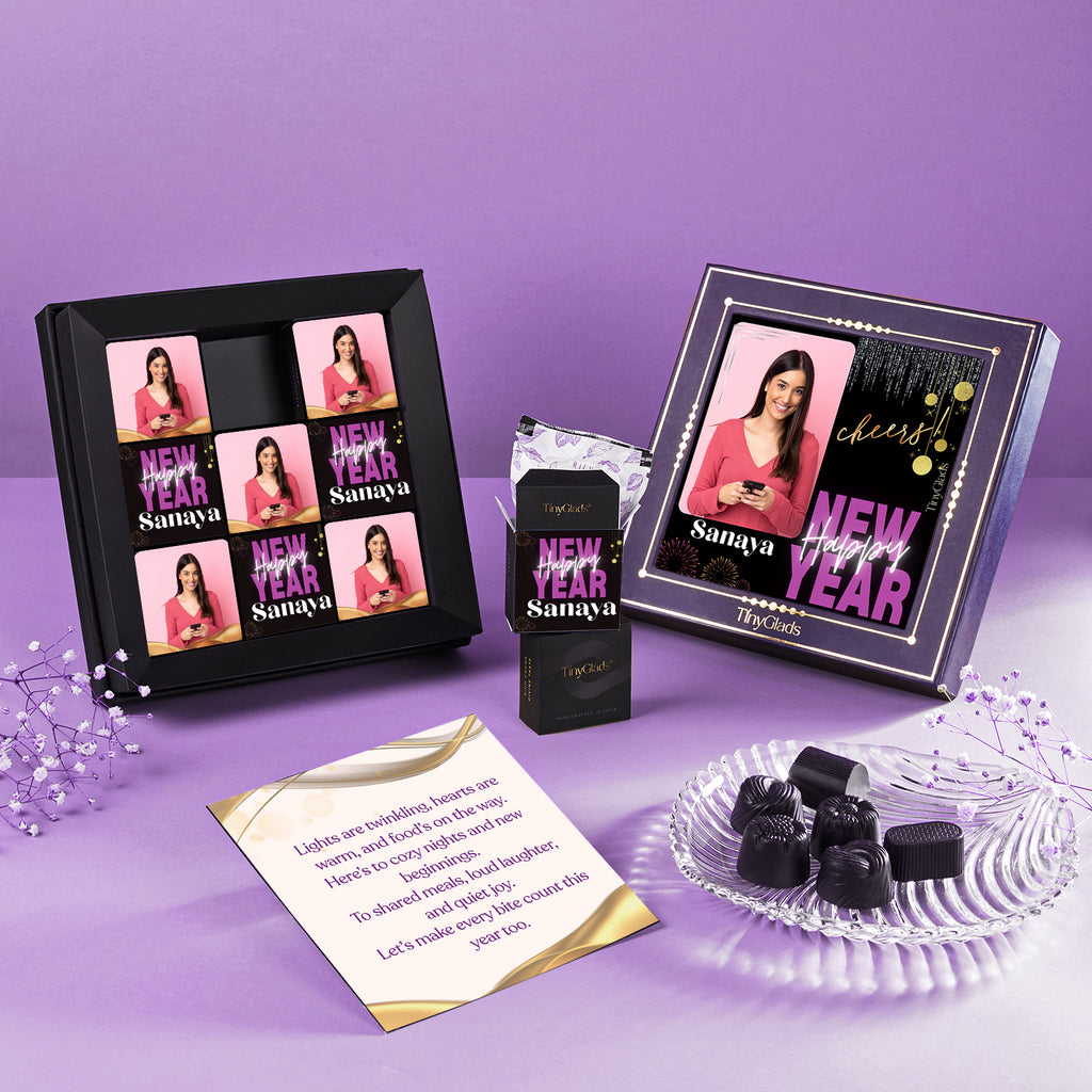  Festive New Year Chocolate Gift Box