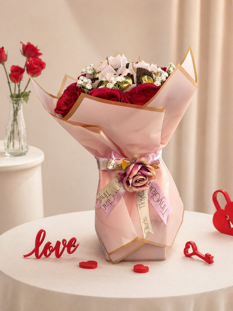 Chocolate Truffle Flower Bouquet