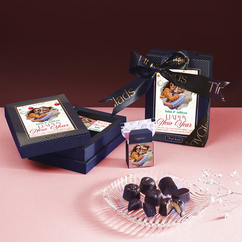 Custom Chocolate Gift for New Year Celebrations
