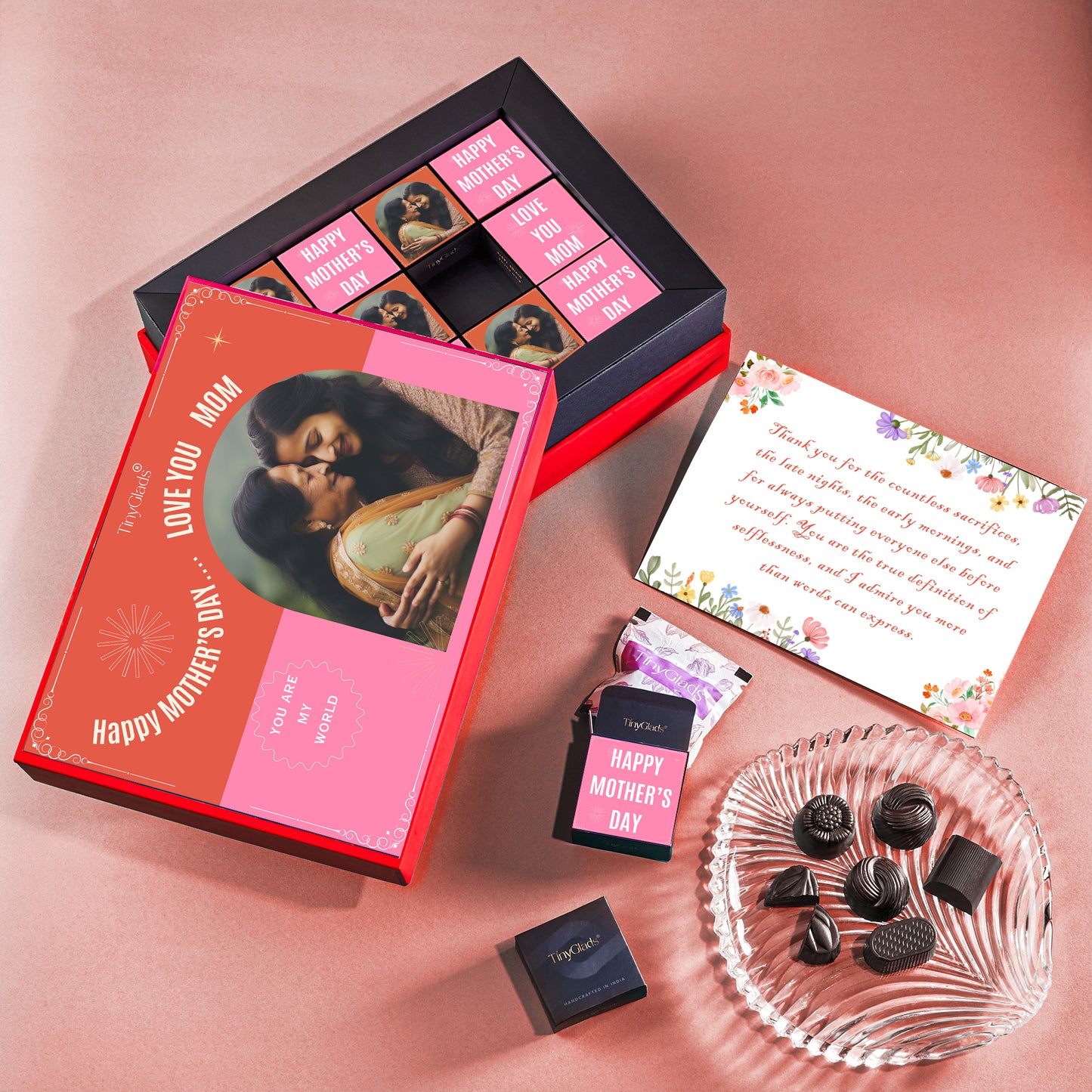 Mother’s Day Luxe Personalised Chocolate Box