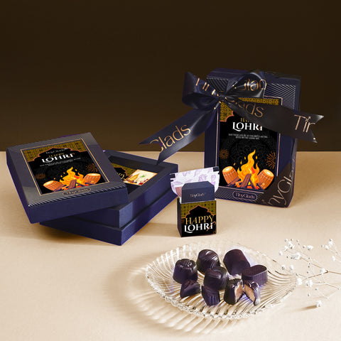 Happy Lohri Chocolate Gift Box | 6 Soft-Centre Truffles