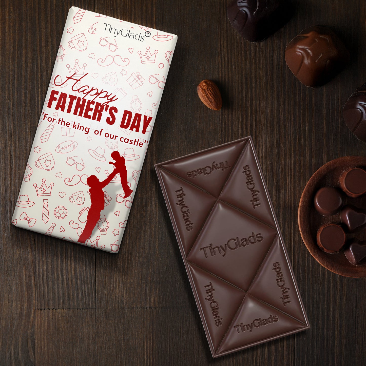 Super Dad Premium Chocolate Bar