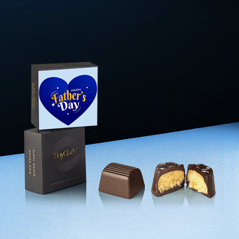 Chocolate Gift Box for Dad | Truffles & Bars Combo