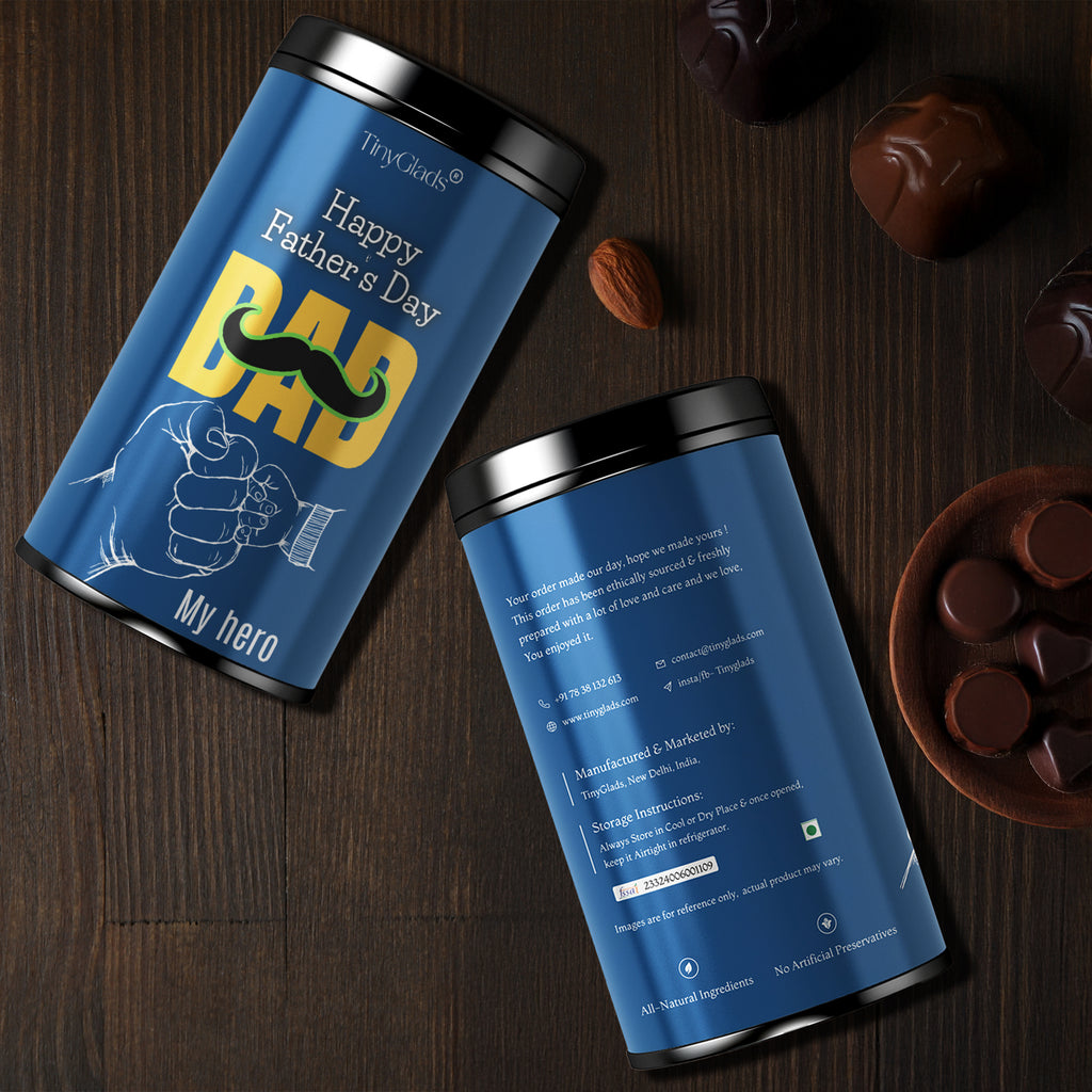 My Hero Father’s Day Chocolate Jar
