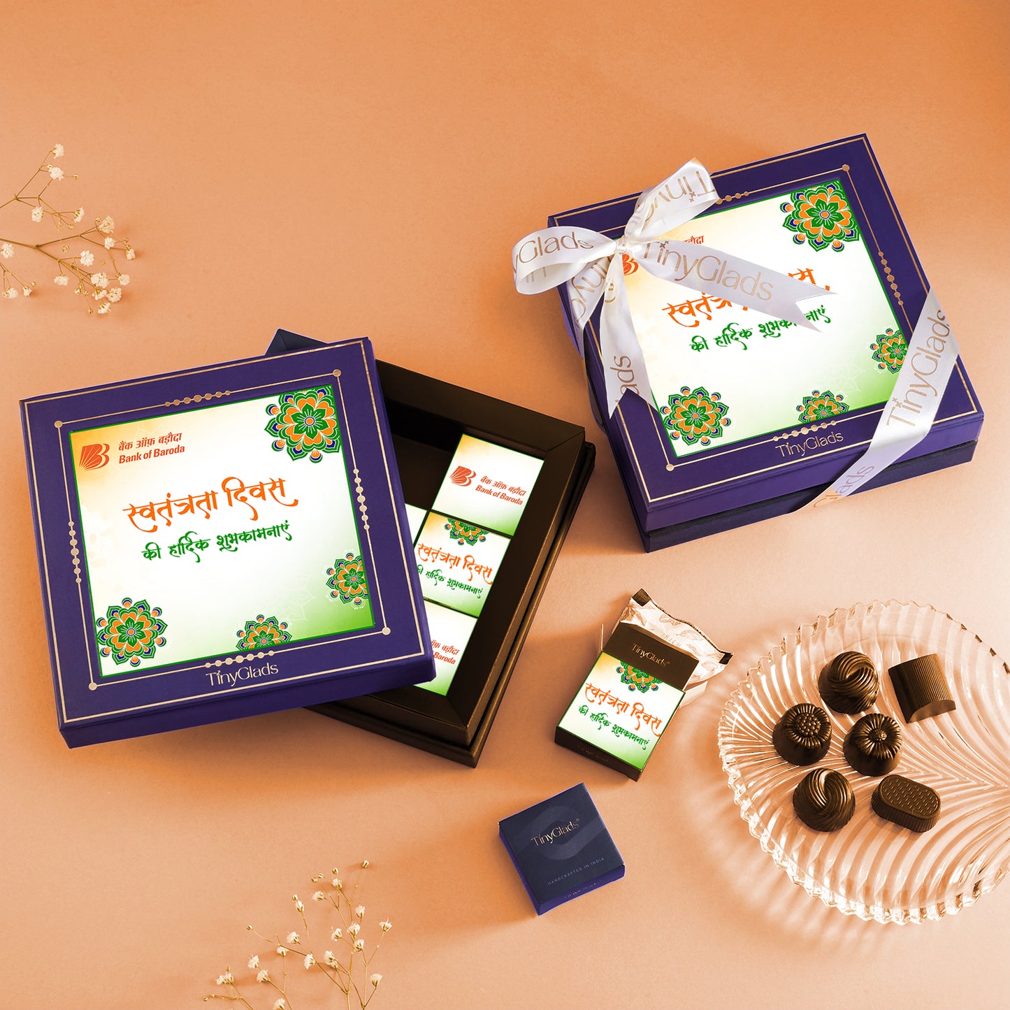 Independence Day Corporate Chocolate Collection | 9 Truffles