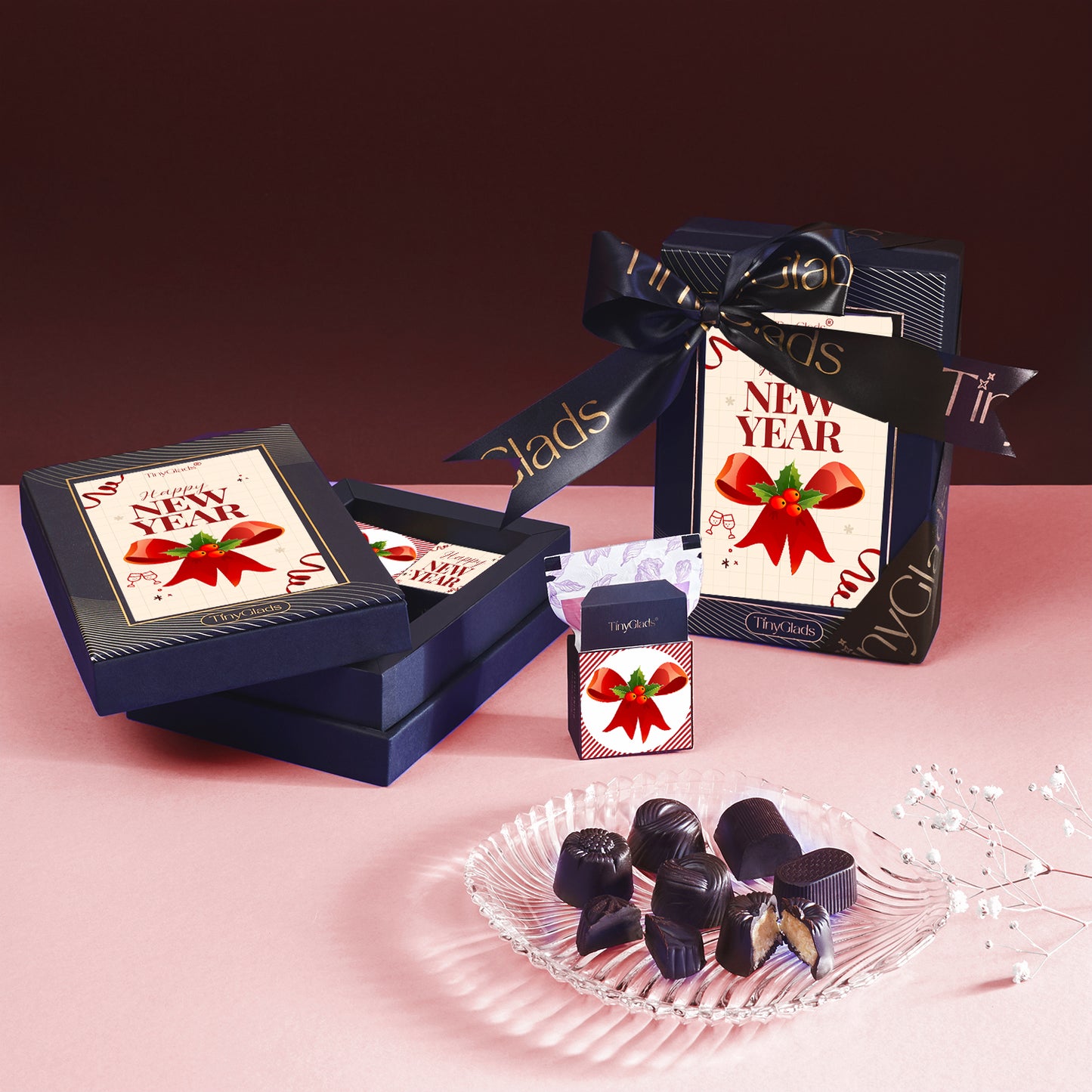  Festive New Year Chocolate Gift