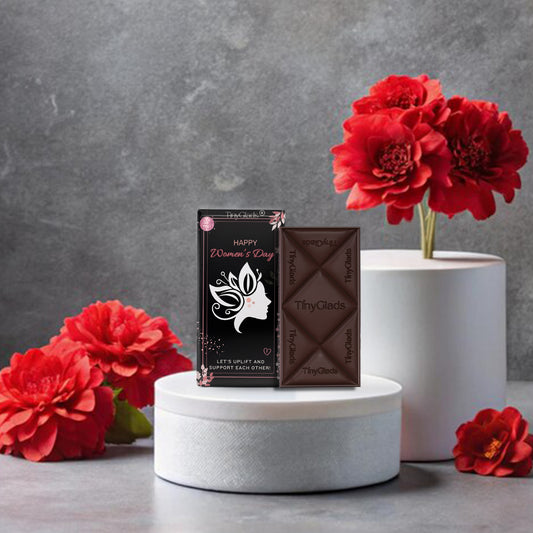 TinyGlads Grace in Bloom Chocolate Bar | Women's Day Edition | 80g