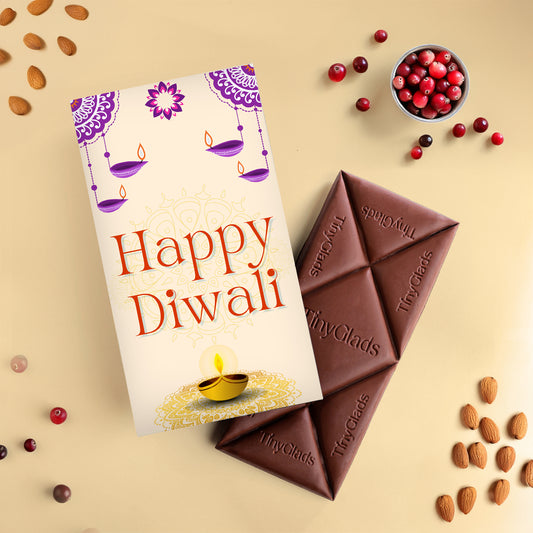 Diwali Photo Frame Chocolate Box – 2 Premium Bars