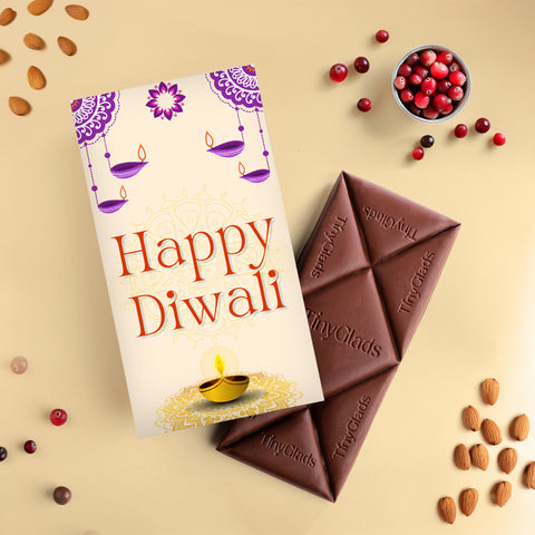 Diwali Photo Frame Chocolate Box – 2 Premium Bars