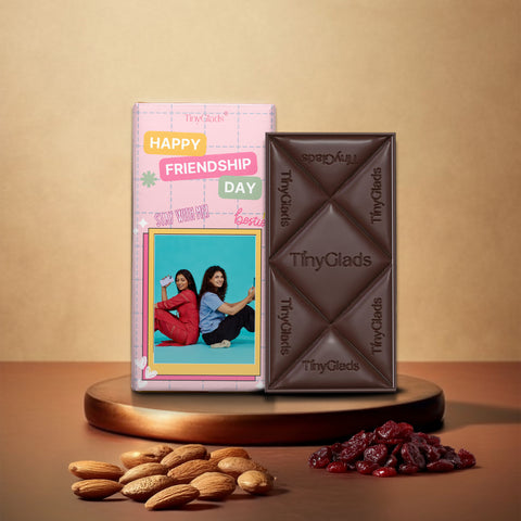 Friendship Day Chocolate Bar | Personalized Photo Keepsake