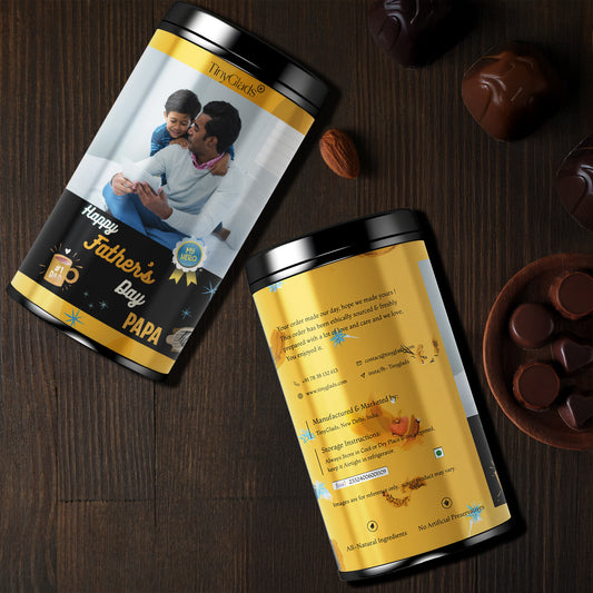 Personalised Father’s Day Chocolate Jar