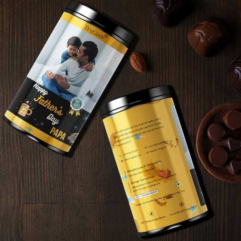 Personalised Father’s Day Chocolate Jar