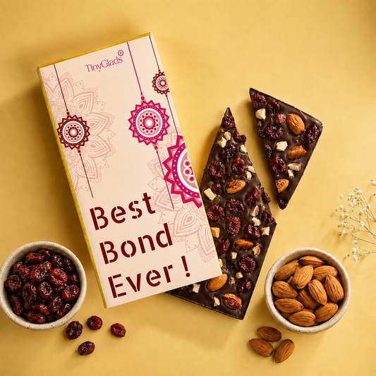 All-in-One Premium Rakhi Gift Box with Chocolates & Tilak
