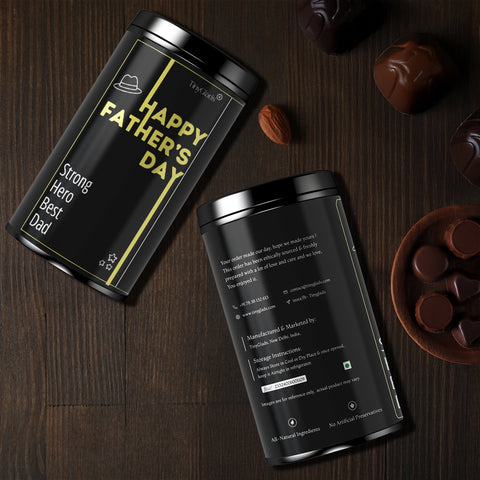 Strong Hero Best Dad Chocolate Jar