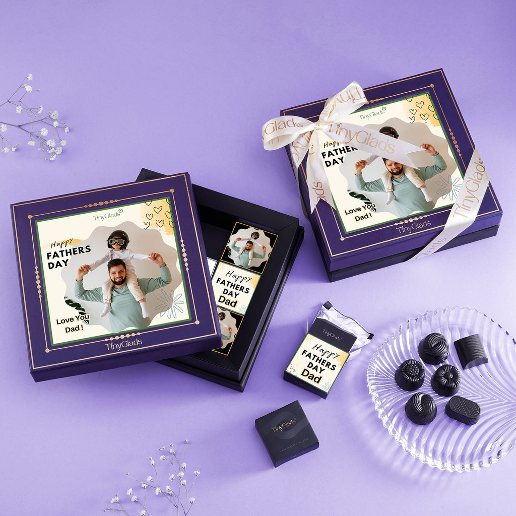 Customized Father’s Day Chocolate Gift Set
