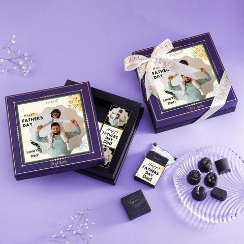 Customized Father’s Day Chocolate Gift Set