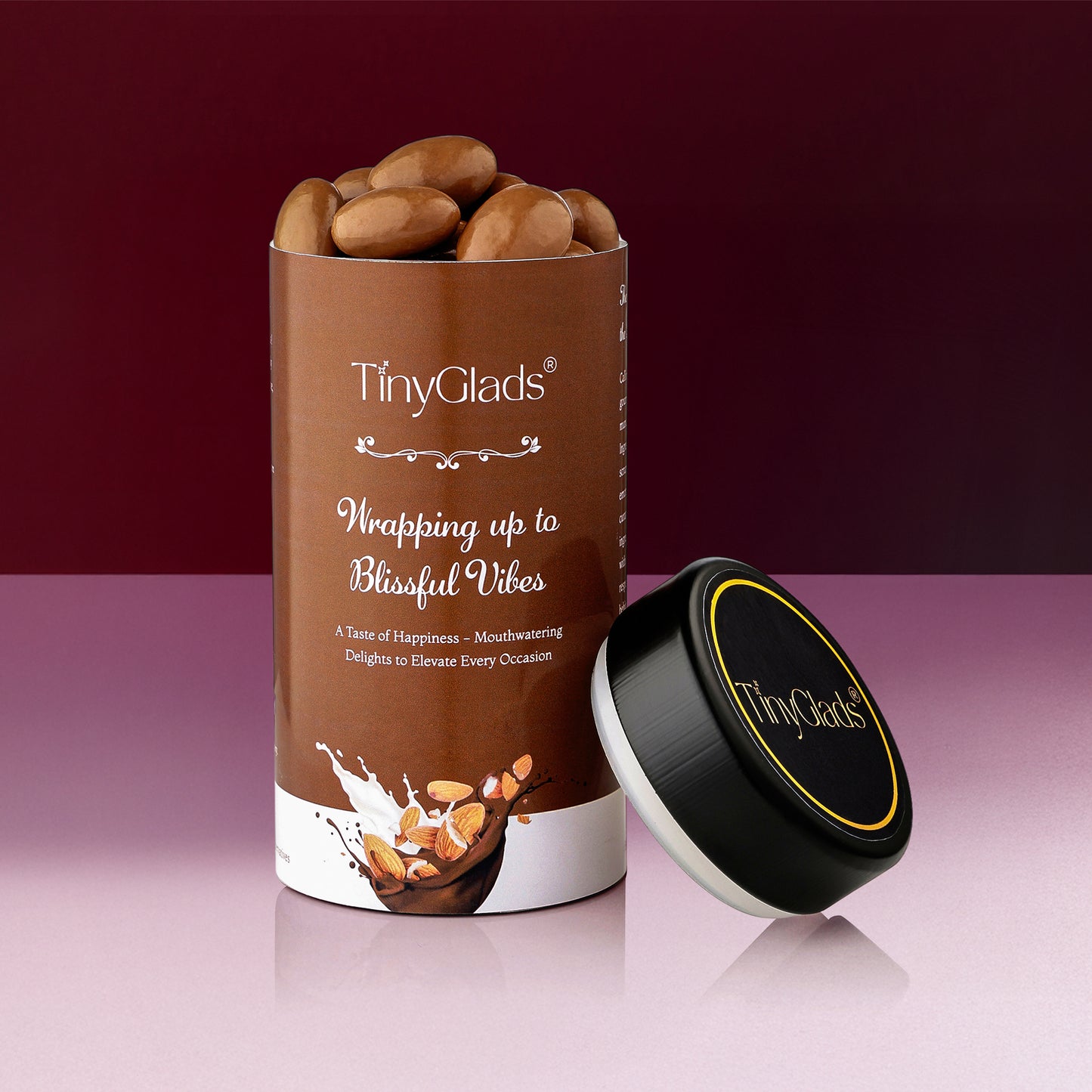 Gourmet Love Edition chocolate hamper with three decadent flavourful jars