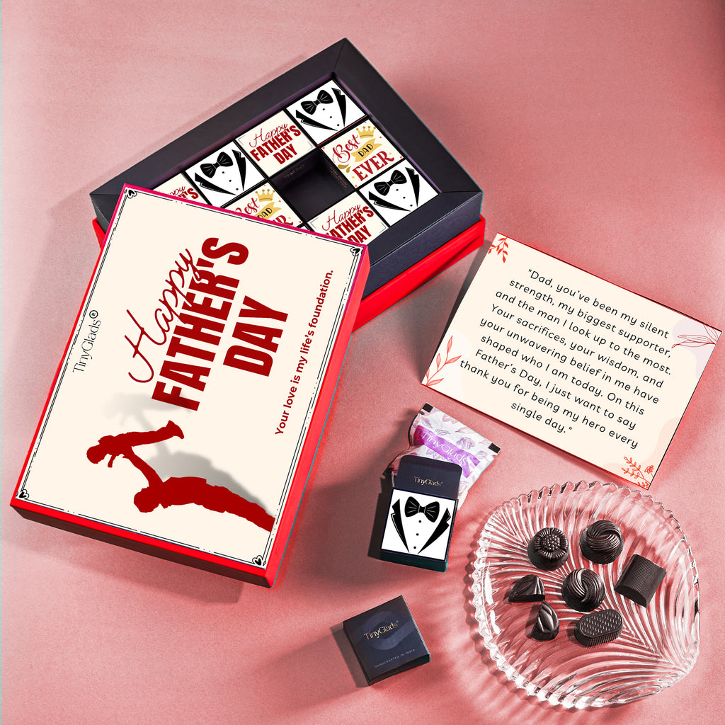 Sweet Memories Father’s Day Chocolate Gift Box – 12 Pcs