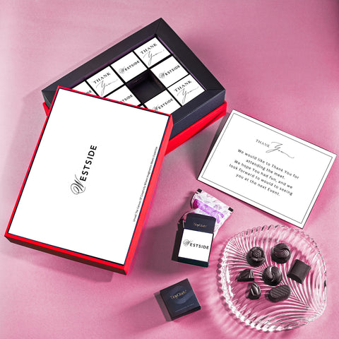 Corporate Personalized Chocolate Box with Special Message for Employees