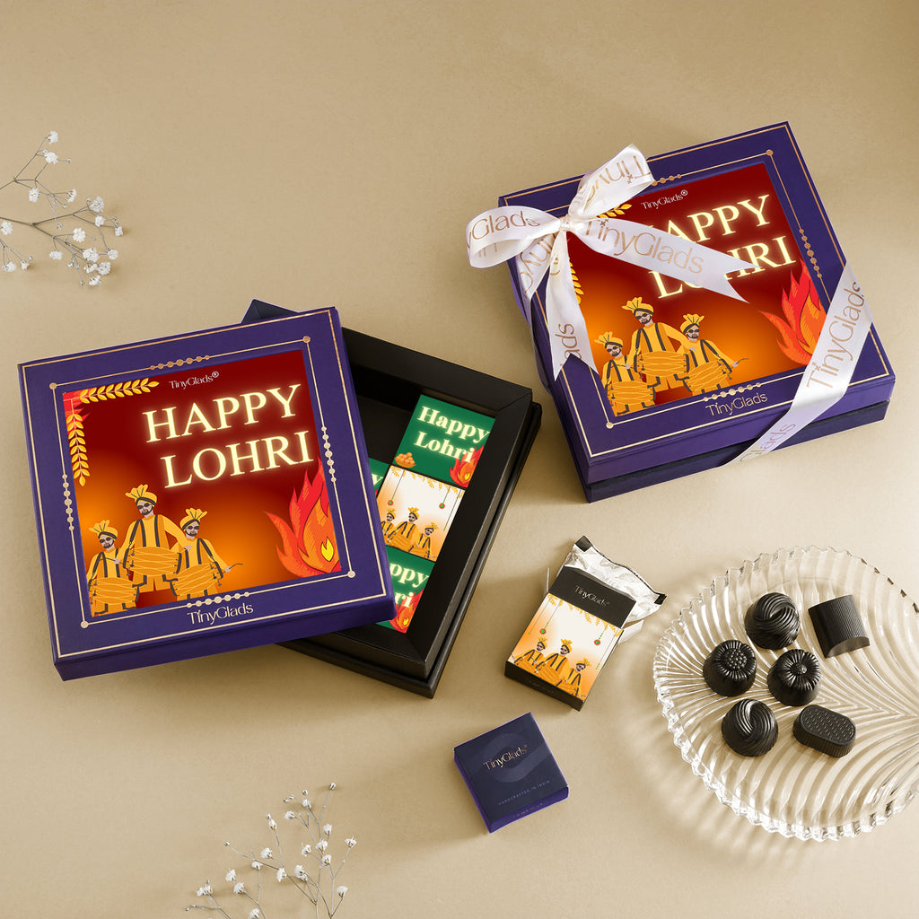 Harvest Celebration Chocolate Gift Box | 9 Chocolate Truffles