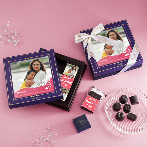Personalised Mother’s Day Photo Chocolate Box | 9 Pcs Gift