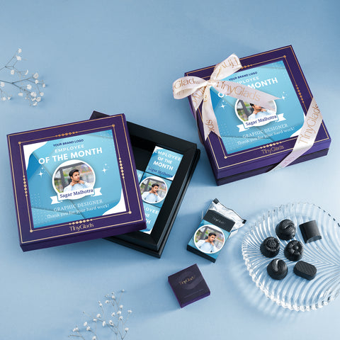 Employee of the Month | Custom Chocolate Recognition Gift