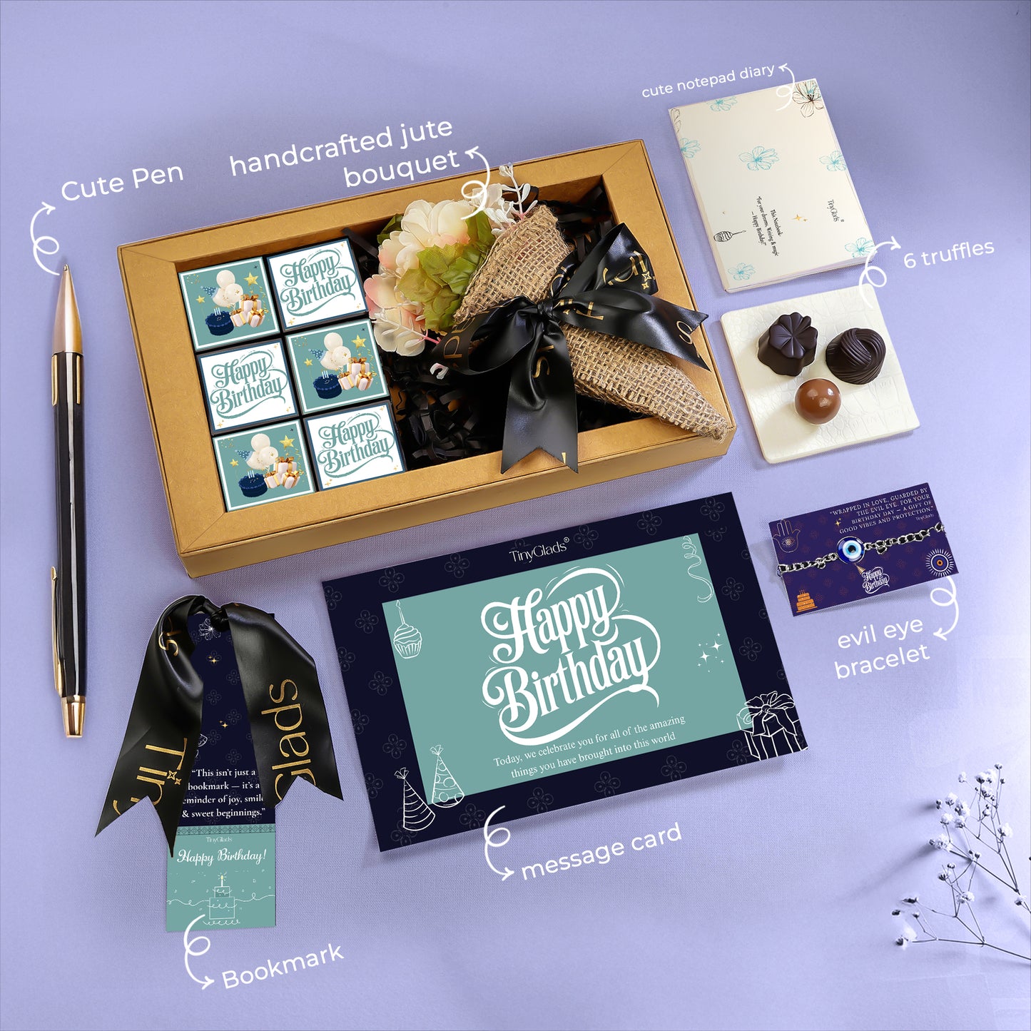 Ultimate Birthday Hamper for Her/Him – Chocolates, Flowers & Gifts