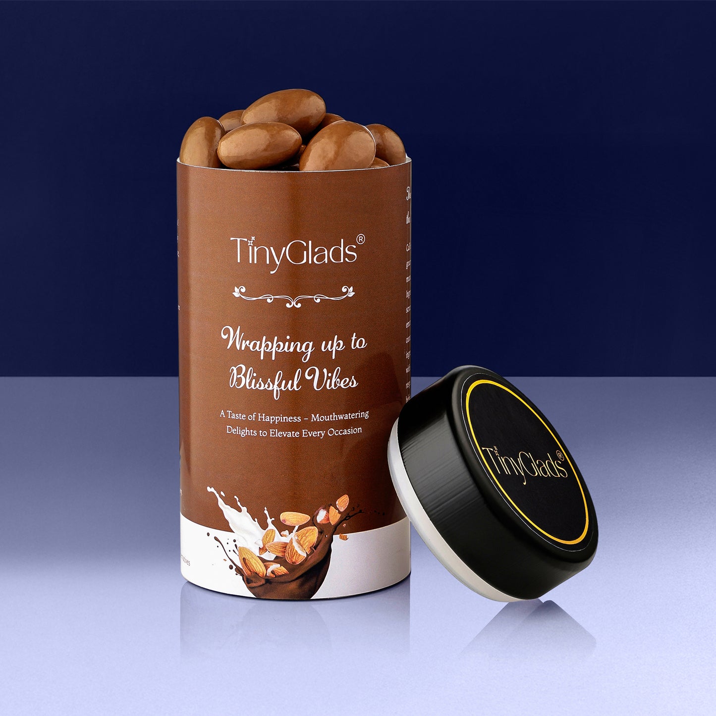 Organic Diwali Chocolate Gift Box – 2 Bars & Jar