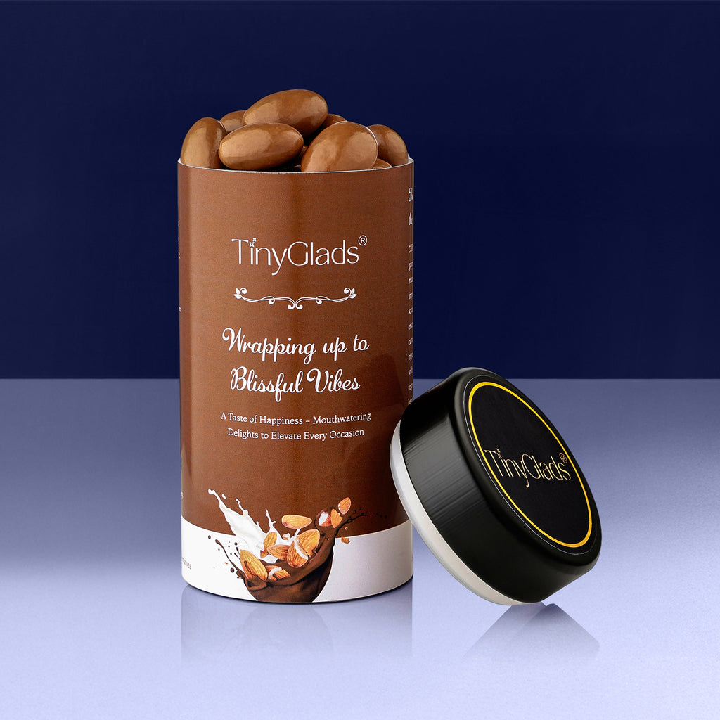 Organic Diwali Chocolate Gift Box – 2 Bars & Jar
