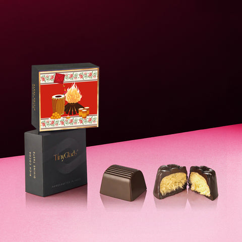 TinyGlads Premium Lohri Chocolate Gift Box | 15 Assorted Truffles