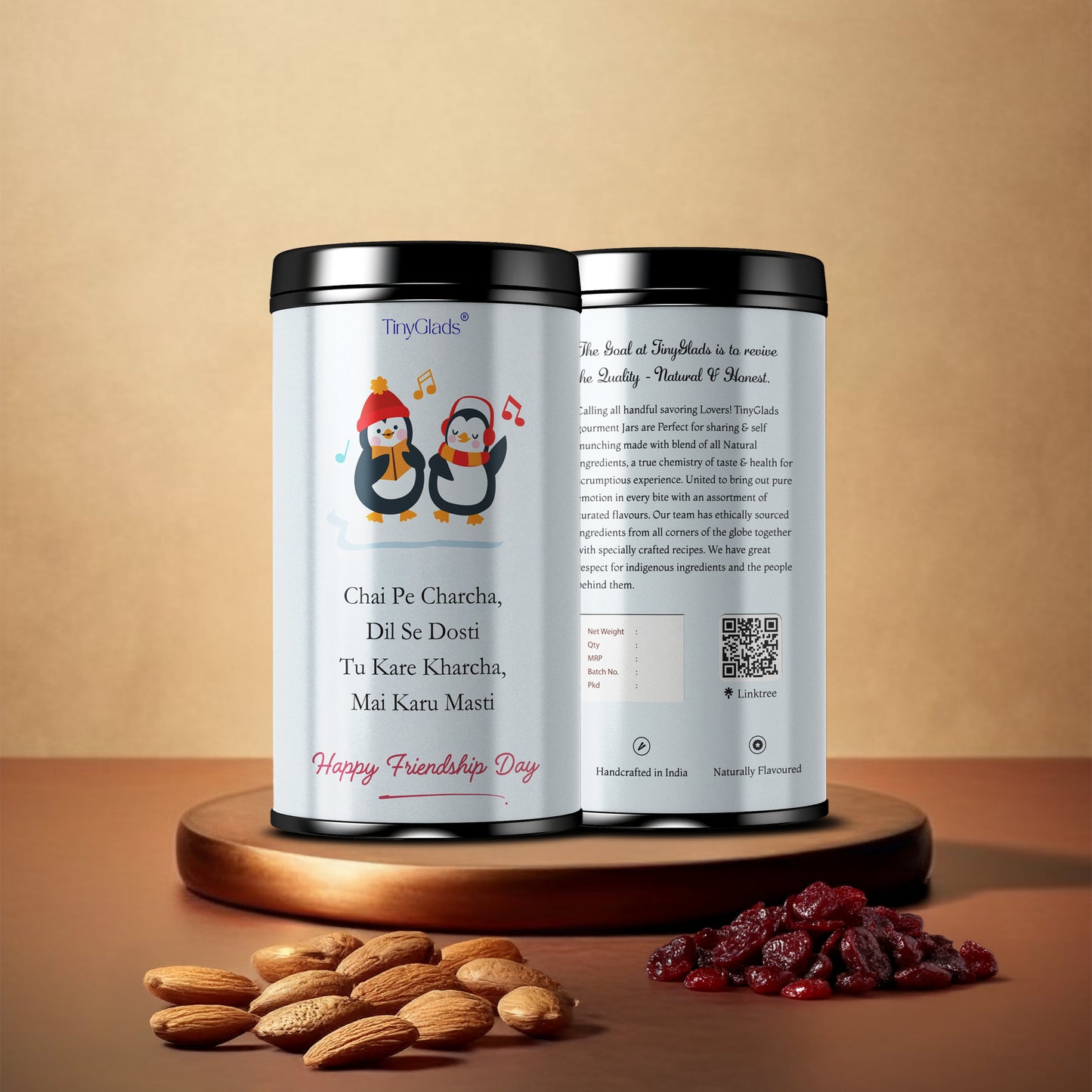 Chai Pe Charcha Chocolate Truffle Jar | Friendship Day Gift