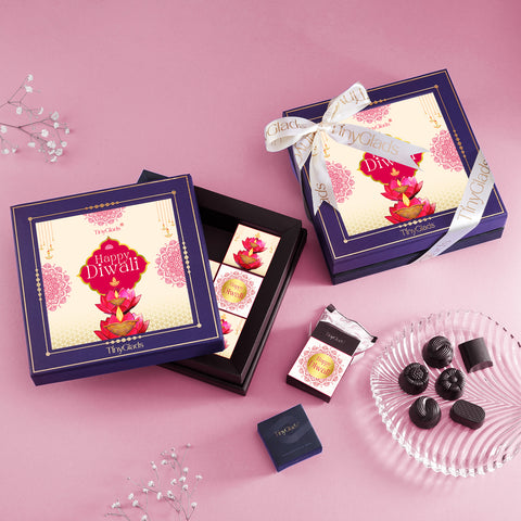 Diwali Photo Frame Chocolate Gift Box – 9 Premium Truffles