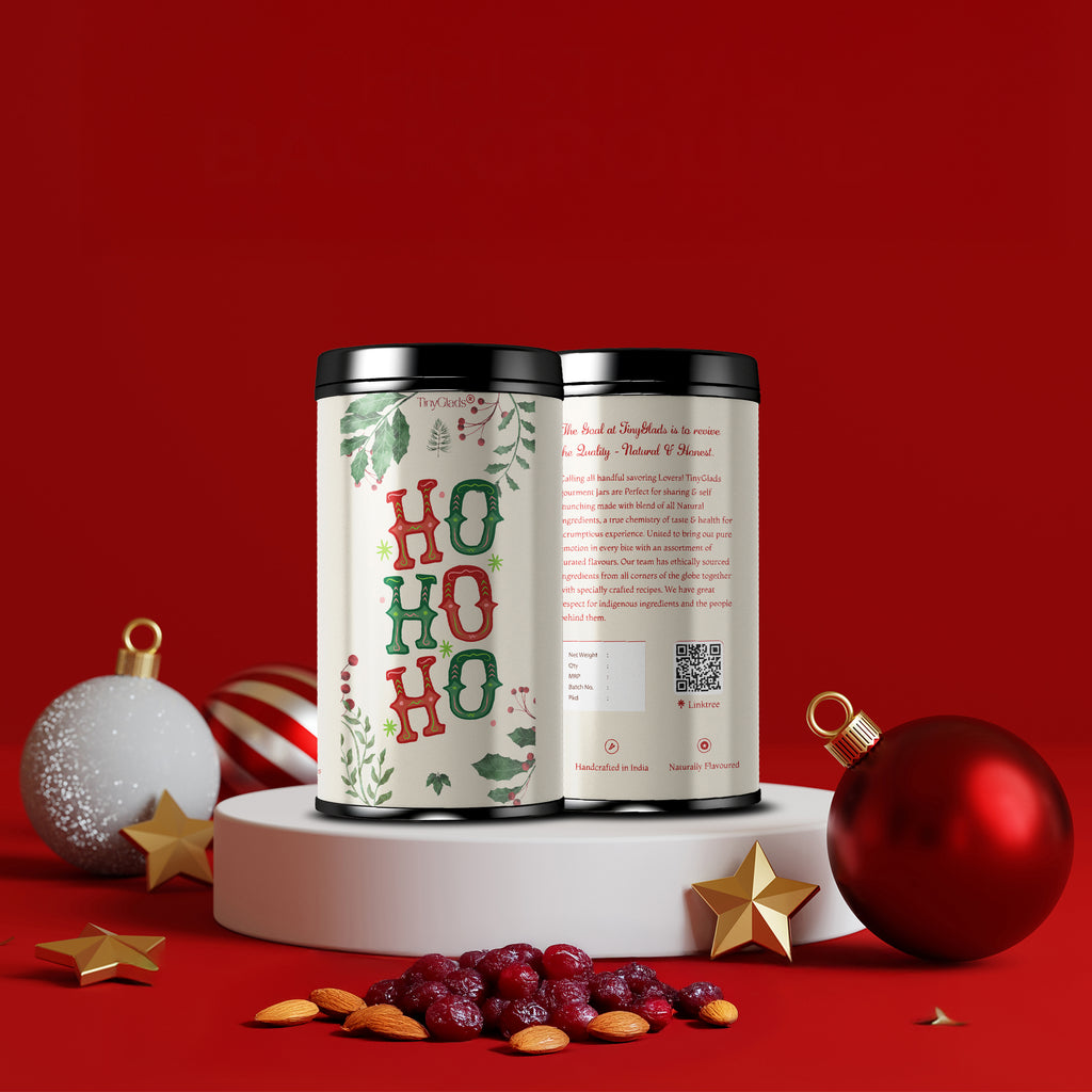 TinyGlads Ho Ho Ho Chocolate Jar | Christmas Special | 250g