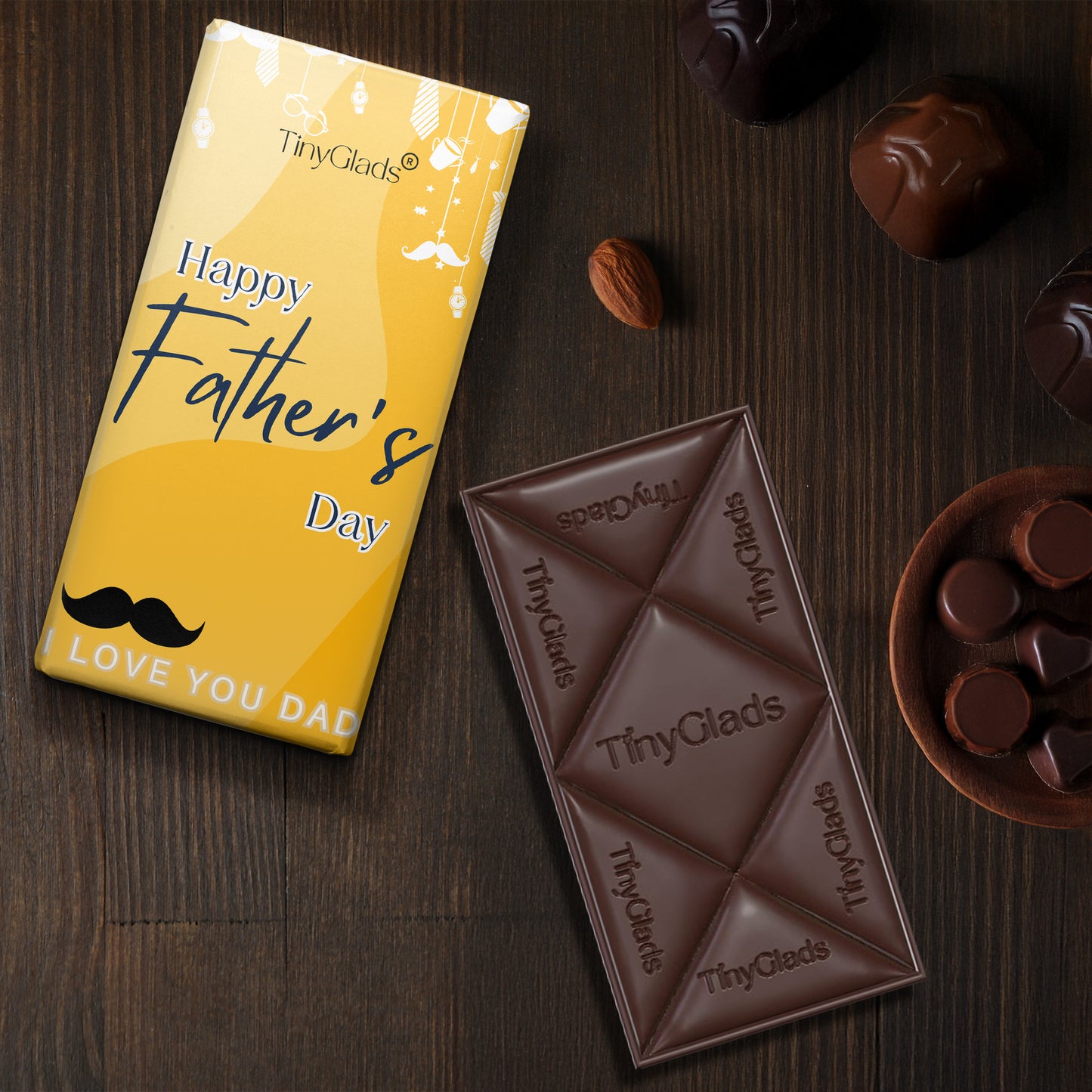 Premium Almond Cranberry Bar for Dad