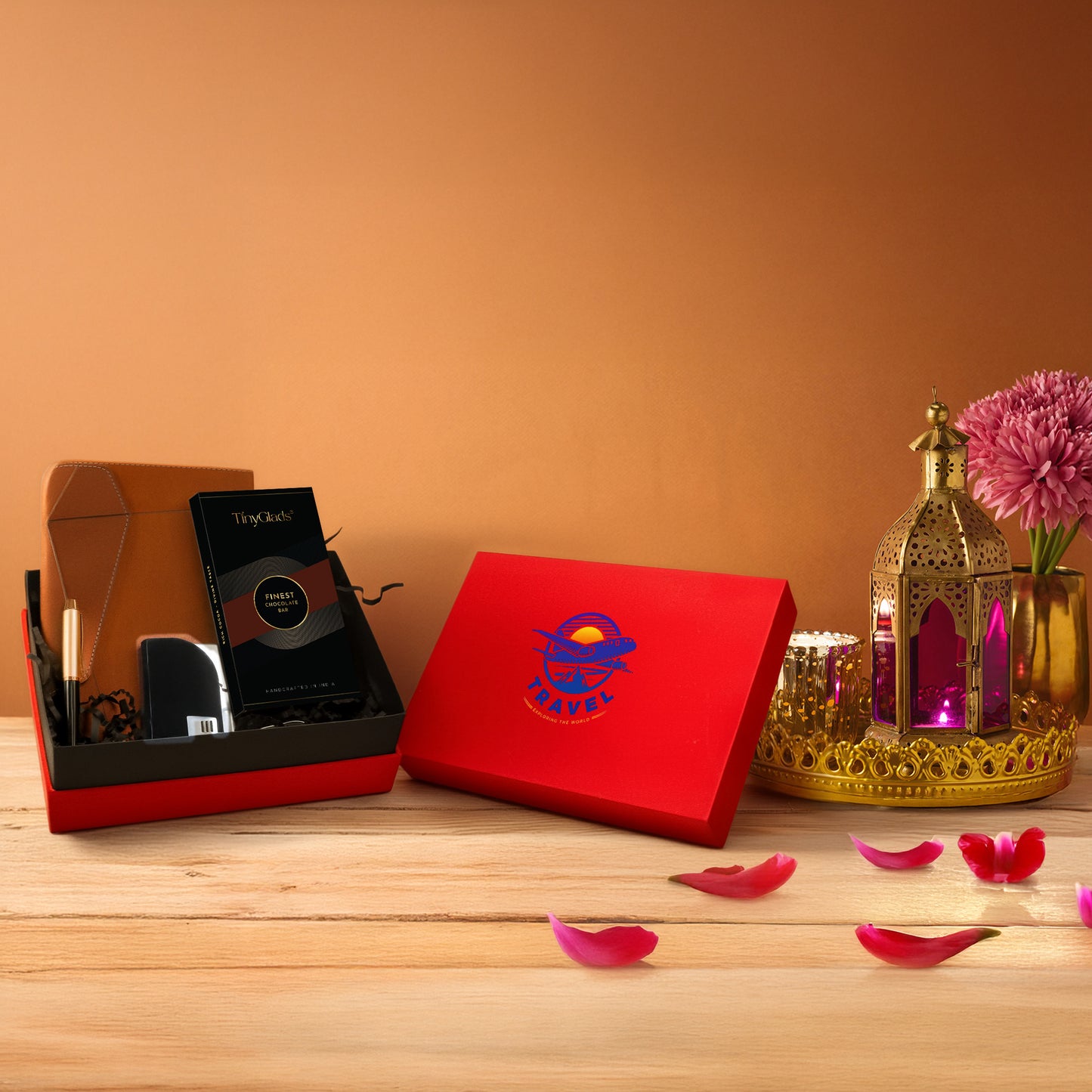 Corporate Gift Box – Chocolate Bar, Diary, Pen & Card Wallet