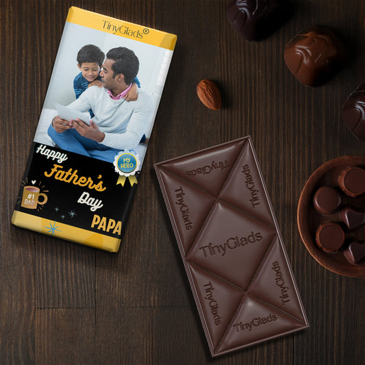 Personalised Father’s Day Chocolate Bar