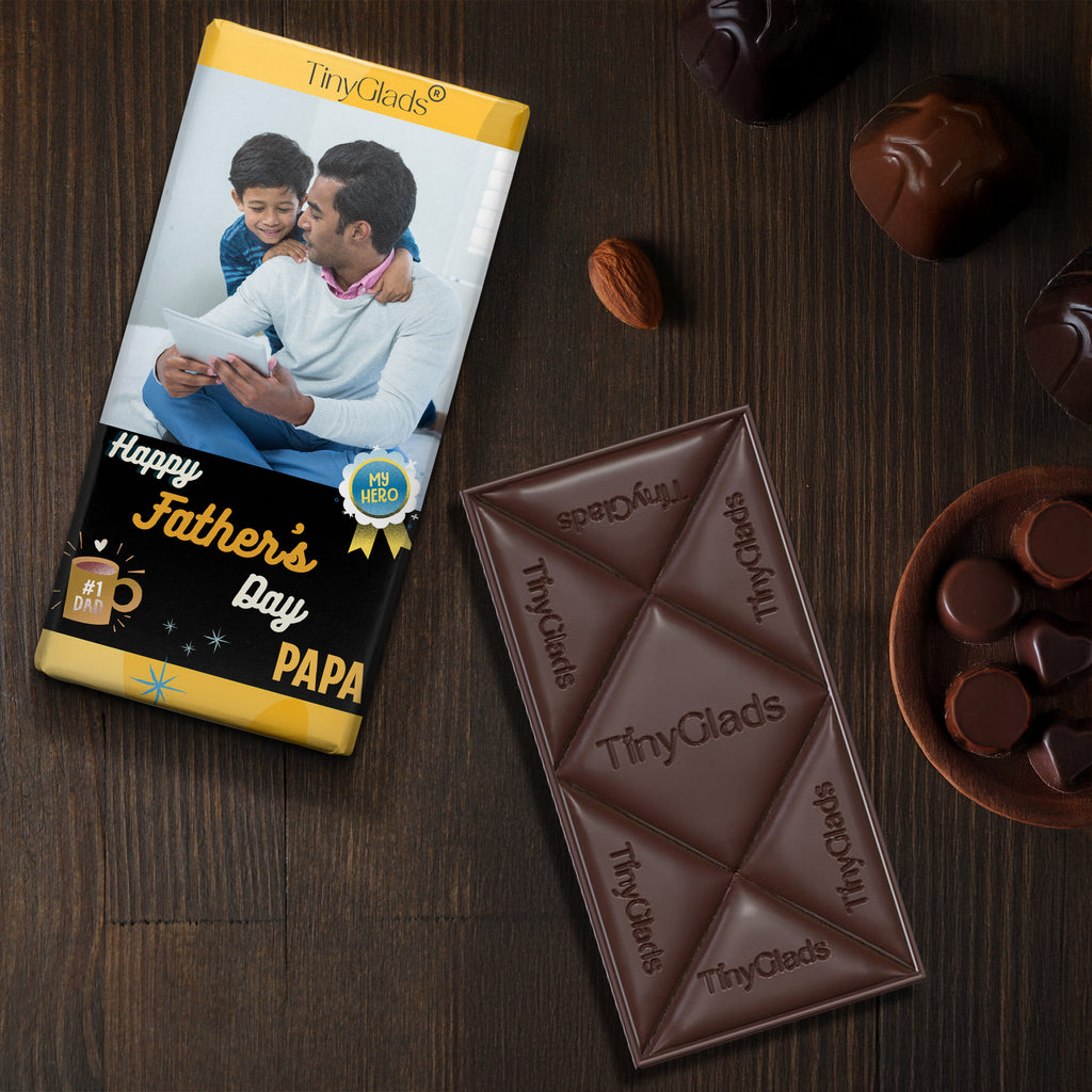 Personalised Father’s Day Chocolate Bar