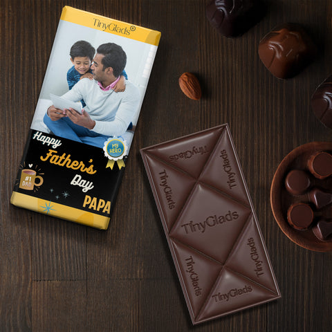 Personalised Father’s Day Chocolate Bar