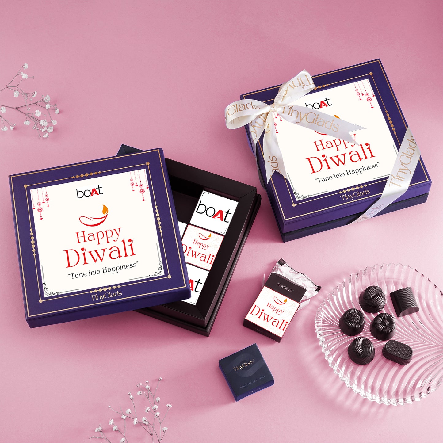 Corporate Diwali Chocolate Gift Box – 9 Premium Truffles