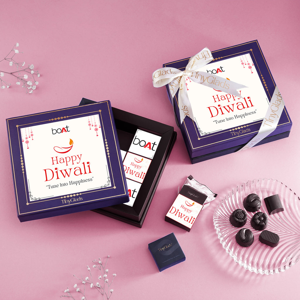 Corporate Diwali Chocolate Gift Box – 9 Premium Truffles